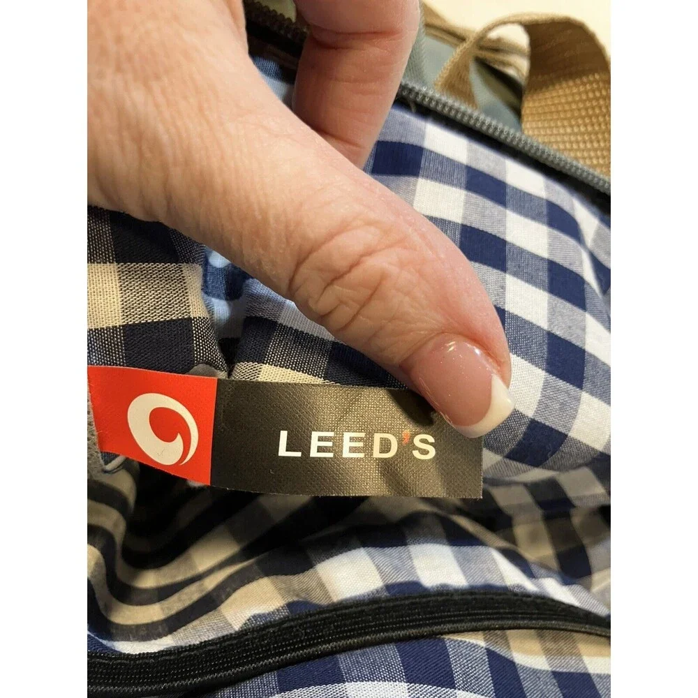 Leeds Cafe Picnic Backpack For 2 With Blanket Perfect For Outdoor Adventures